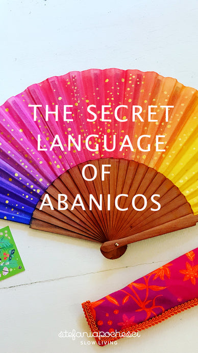 The secret language of "Abanico" (fan) - Yes / No