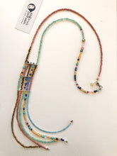 Load image into Gallery viewer, "Aria" Long Necklace - Glass Beads