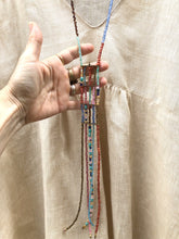 Load image into Gallery viewer, "Aria" Long Necklace - Glass Beads