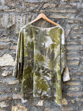 Load image into Gallery viewer, Bea Blouse April - deadstock silk Ecoprint