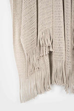 Load image into Gallery viewer, Brisa regenerated cotton mesh knit kimono
