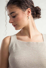 Load image into Gallery viewer, Wide shoulder regenerated cotton tank top Sole