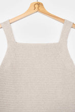Load image into Gallery viewer, Wide shoulder regenerated cotton tank top Sole