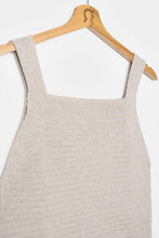 Load image into Gallery viewer, Wide shoulder regenerated cotton tank top Sole