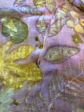 Load image into Gallery viewer, Ecoprint Scarf 90x90 Botanical Edition