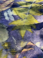 Load image into Gallery viewer, Ecoprint Scarf 90x90 Botanical Edition