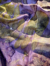 Load image into Gallery viewer, Ecoprint Scarf 90x90 Botanical Edition