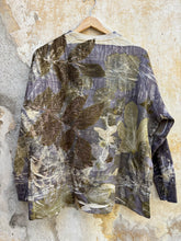 Load image into Gallery viewer, Loose sweatshirt - Ecoprint - Organic cotton