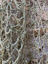 Load image into Gallery viewer, Maxi Boho Crochet Shawl with Fringes in 100% Linen - Frida's Wings