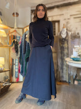 Load image into Gallery viewer, Long Gonna Silvia - Blue Wool Twill