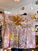 Load image into Gallery viewer, Ecoprint Scarf 90x90 Botanical Edition