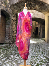 Carica l'immagine nel visualizzatore di Gallery, Papilio - Maxi Stola- Pareo - tinta a mano - Tencel