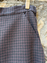 Load image into Gallery viewer, Pantapalazzo - Raven Black checkered trousers