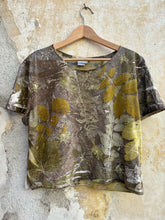 Carica l'immagine nel visualizzatore di Gallery, T-Shirt  maniche corte - Ecoprint - Donna