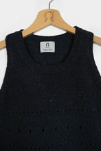 Load image into Gallery viewer, Nada women's lace knit tank top in regenerated cotton jeans