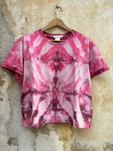 Carica l'immagine nel visualizzatore di Gallery, T-Shirt  maniche corte - Tinta a mano - Shibori
