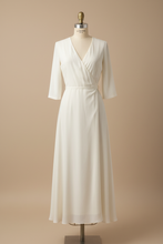 Load image into Gallery viewer, Abito Thesan Aurora bianco taglia S/M