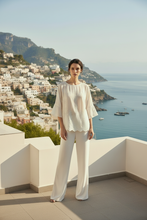 Load image into Gallery viewer, Blusa Bea con pantalone bianco
