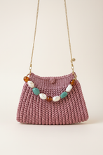 Carica l'immagine nel visualizzatore di Gallery, Borsetta Silvia Rosa Cipria - Foto Prodotto Frontale