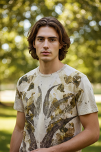 Load image into Gallery viewer, Close-up ragazzo capelli mossi T-Shirt Ecoprint
