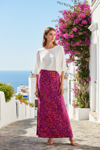 Load image into Gallery viewer, Gonna Silvia con top bianco fuori - Capri