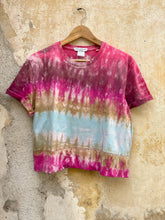 Carica l'immagine nel visualizzatore di Gallery, T-Shirt  maniche corte - Tinta a mano - Shibori