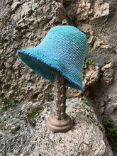 Load image into Gallery viewer, Folding Cloche Brigitte Sun Hat - Regenerated Cotton