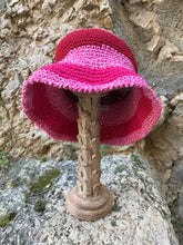Load image into Gallery viewer, Folding Cloche Brigitte Sun Hat - Regenerated Cotton