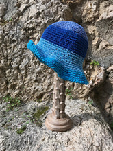 Load image into Gallery viewer, Folding Cloche Brigitte Sun Hat - Regenerated Cotton
