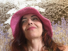 Carica l'immagine nel visualizzatore di Gallery, Cappello da Sole Cloche Brigitte Falda Larga pieghevole - Juta Naturale