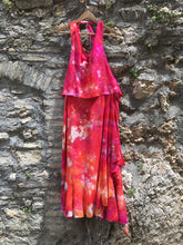 Cargar imagen en el visor de la galería, Falda Lola y Top Splendore Traje - Seda de bambú teñida a mano - Orchidea