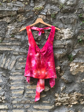 Cargar imagen en el visor de la galería, Falda Lola y Top Splendore Traje - Seda de bambú teñida a mano - Orchidea