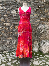 Cargar imagen en el visor de la galería, Falda Lola y Top Splendore Traje - Seda de bambú teñida a mano - Orchidea