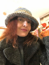 Load image into Gallery viewer, Folding Wool Cloche - multicolor