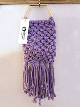 Carica l'immagine nel visualizzatore di Gallery, Borsetta Boho Macramè Calipso - Cotone Rigenerato Made in Italy