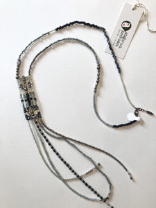 Collana Lunga "Aria" - Perline di vetro