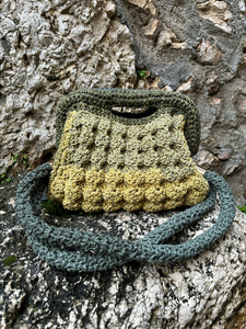 Bolso Baúl Crochet Mina