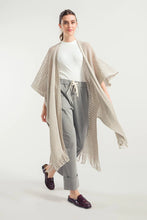 Cargar imagen en el visor de la galería, Kimono de algodón regenerado con tejido calado Brisa
