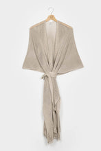 Cargar imagen en el visor de la galería, Kimono de algodón regenerado con tejido calado Brisa
