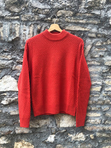 Recycled cashmere crew neck sweater