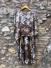 Load image into Gallery viewer, Bea Foliage Palazzo Pants and Blouse Set
