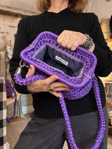 Borsa Bauletto Crochet Emma