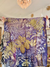 Load image into Gallery viewer, Ecoprint Scarf 90x90 Botanical Edition
