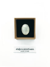 Cargar imagen en el visor de la galería, Anillo ajustable Florence con piedras Piedras preciosas -Plata 925
