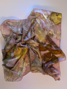 Ecoprint Scarf 90x90 Botanical Edition