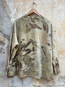 Felpa Loose - Ecoprint- Cotone biologico