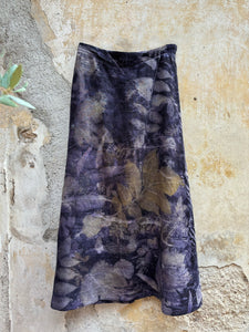 Long Skirt Silvia Ecoprint