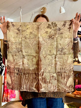Load image into Gallery viewer, Eco-printed Scarf 55x55 Botanical Edition

