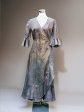 Load image into Gallery viewer, Incanto Rouches - Wrap Dress - Natural Dyes
