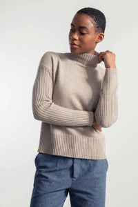 Erminia turtleneck sweater - Regenerated cashmere